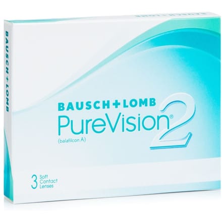 -2.50 - PureVision®2 - 3 pack - Maandlenzen - BC 8.60 - Contactlenzen
