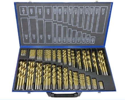 Boorset Titanium Coated 230-dlg. 1-13 mm