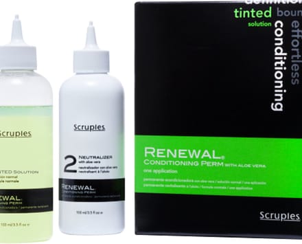 Scruples Renewal Conditioning Perm Tinted
