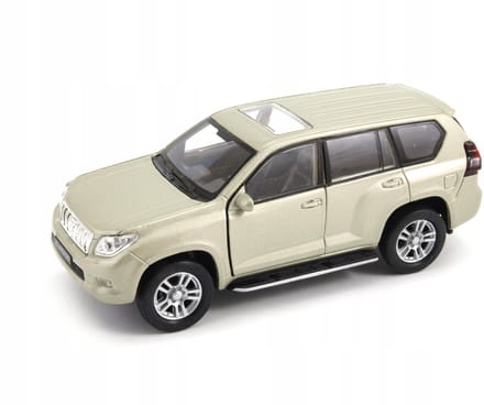 Welly Toyota Landcruiser Prado Metaal Modelauto 1:34 Goud
