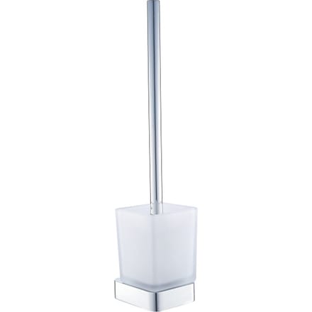 Luzzo® Piazzo Messing Toiletborstel met wand houder - chroom