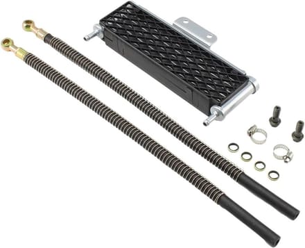 Olie Koeler - Motor Radiator - Motor Koeling - Universele 4 Rij - 250cc - Zilver