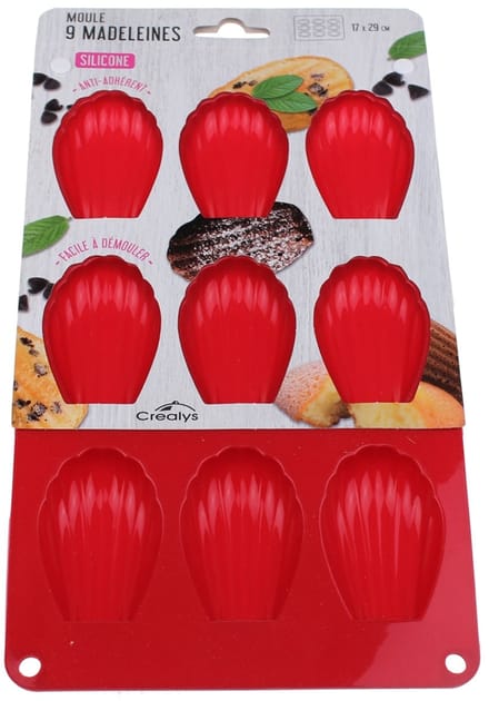 CREALYS - CREALYS 9 madeleines vorm in silicone - 513006