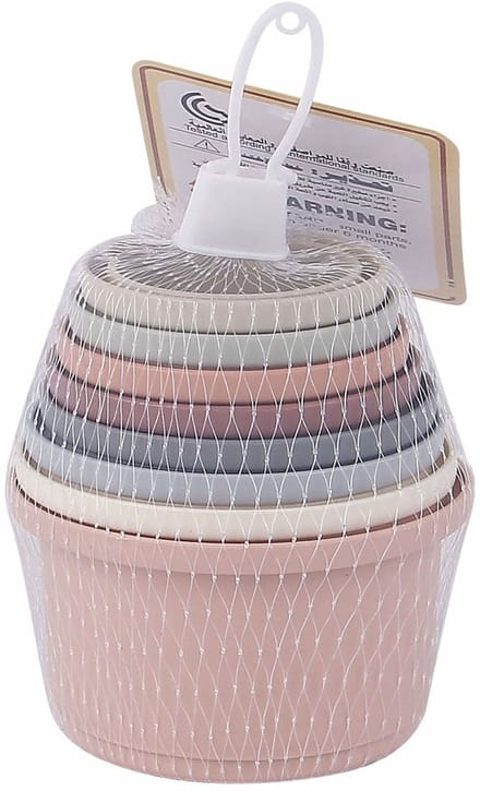 Waterval Bekers Pastel, 8dlg.