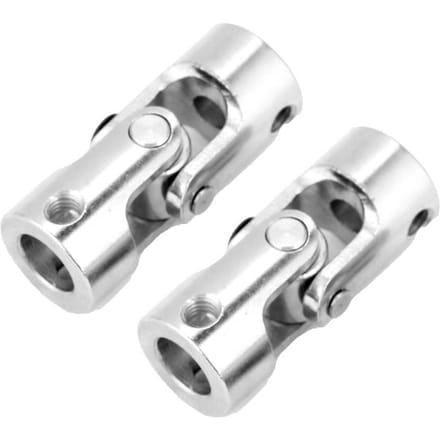 2 stuks Schachtkoppeling Motorconnector DIY Stuurinrichting Lengte 35mm OD 14mm Kruiskoppeling (8*8mm)