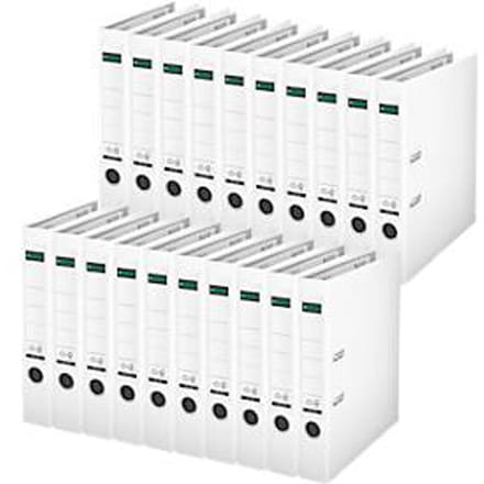 LEITZ® Map 1015, DIN A4, rugbreedte 52 mm, 20 stuks, wit