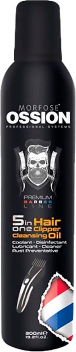 Ossion Premium Barber Clipper Cleansing Oil 300ml
