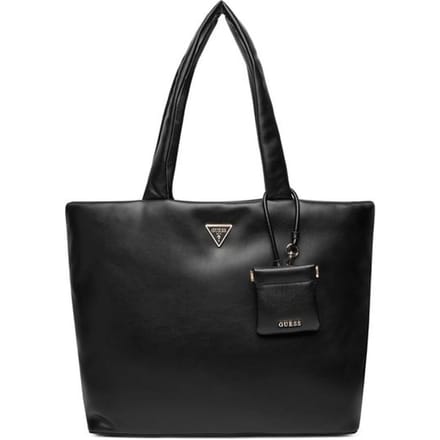 GUESS shopper schoudertas Sunetra Tech Tote Bag Black zwart