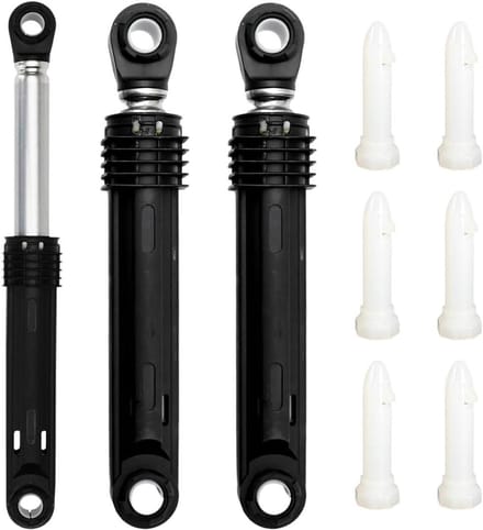 Wasmachine Demperset - Onderdelen Kit - Trilling Dempen - Premium Kwaliteit - 3 Stuks - Zwart