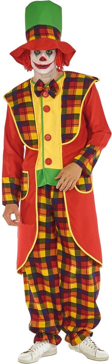 Clownskostuum Heren Bingo Bongo Premium - Maat 52