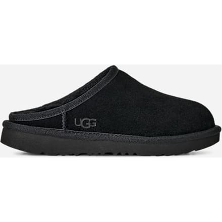 UGG® Classic-instapper voor kinderen  in Black, Maat 32.5, Suede