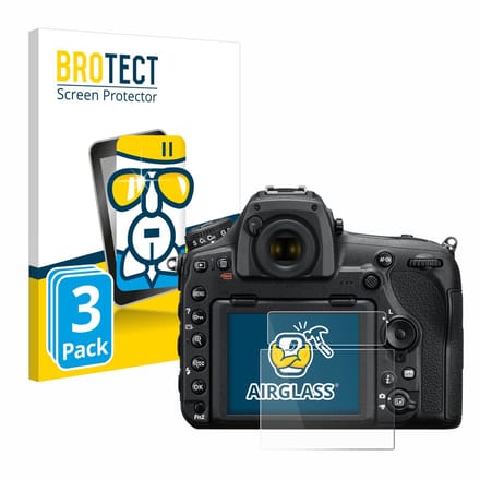 Screenprotector 3 Stuks voor Nikon D850 Beschermglas transparant