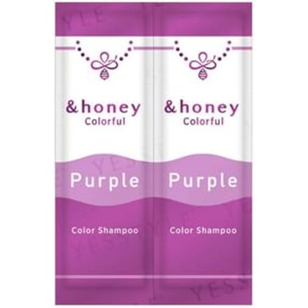ViCREA - &honey Colorful Color Shampoo Purple Trial Set 10ml x 2