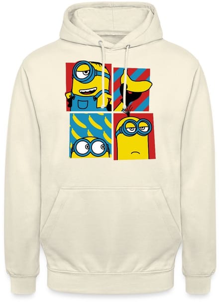 Minion Stuart Bob Kevin Humor Hoodie Unisex