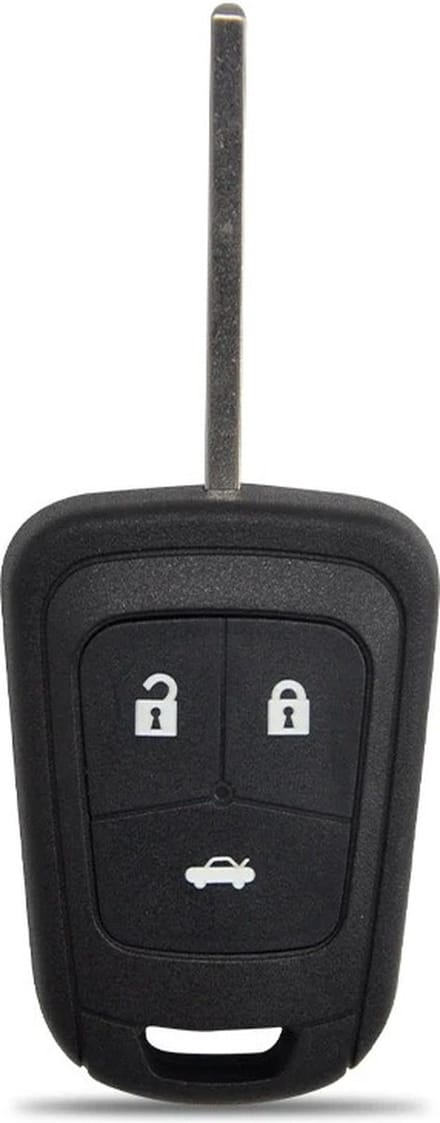 XEOD Autosleutelbehuizing - sleutelbehuizing auto - sleutel - Autosleutel geschikt voor: Opel