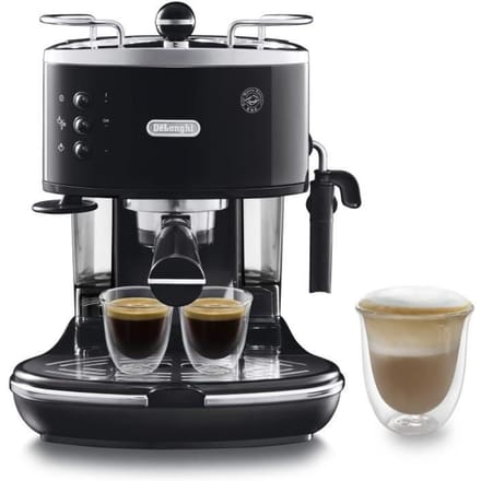 Machine expresso manuelle - De'Longhi - Icona - ECO311.BK - Noir noir