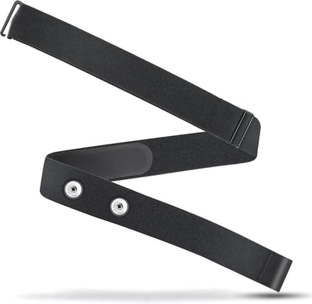 Verstelbare Borstband - Hartsensor Riem - Cardio Training - Bluetooth Ant+ Compatibel - 70-105 cm - Zwart
