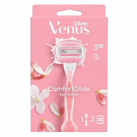 Gillette Venus ComfortGlide Spa Breeze Dames Scheermes Met 2 Navulmesjes