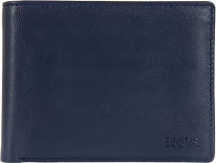 BRIC'S Leren Portemonnee Bernina Wallet Ocean Blue Donkerblauw