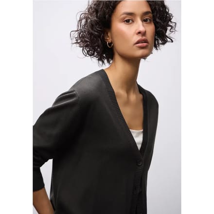 Vest met V-hals