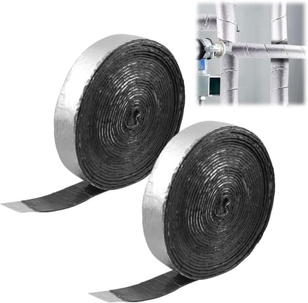 Zelfklevende Schuimrubber Buisisolatie - 10 Meter Geluiddempend voor Verwarming en Leidingen