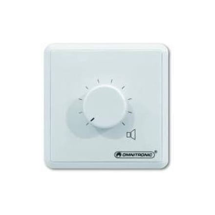 Omnitronic 80711151 Opbouw (op muur) PA-volumeregelaar mono Wit