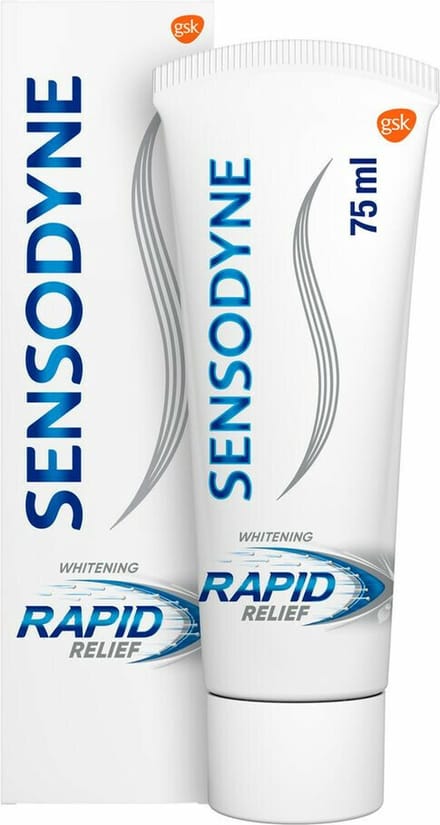 Sensodyne - Tandpasta - Rapid Relief - Whitening - 75ml