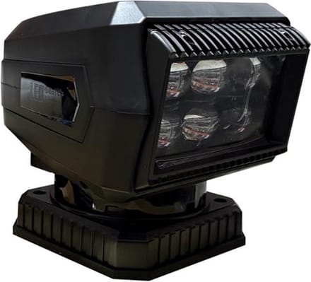 Hollex zwart Zoeklicht LED 60W met Afstandsbediening - schroefmontage
