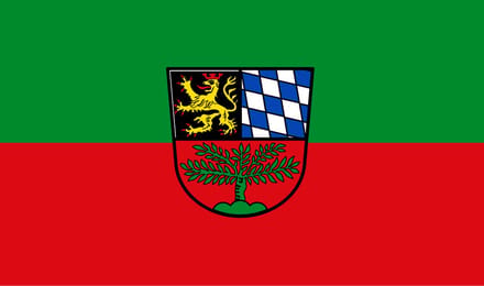 Vlag Weiden in der Oberpfalz 100x150cm