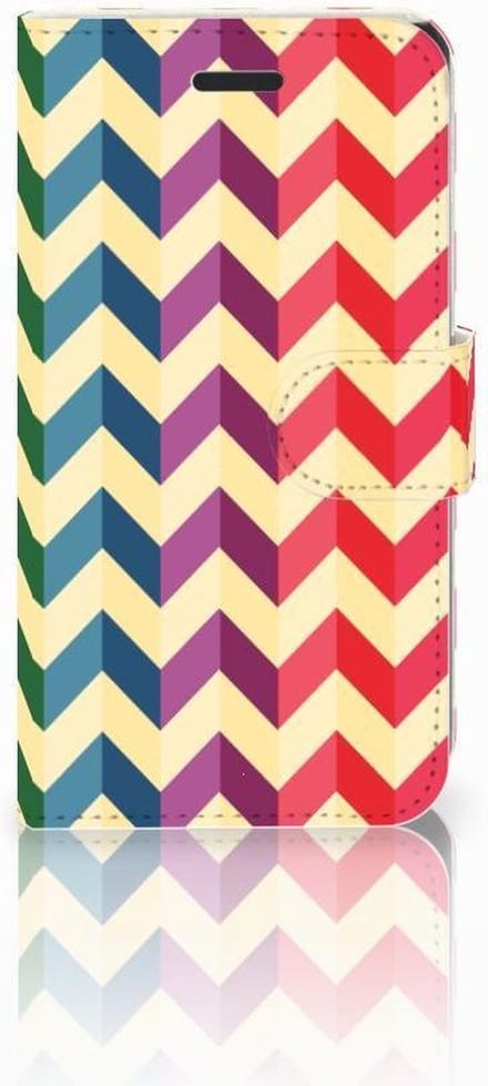 Samsung Galaxy Xcover 3 | Xcover 3 VE Telefoon Hoesje Zigzag Multi Color
