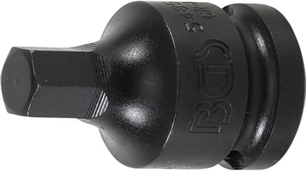 BGS Kracht dopsleutelbit - lengte 42 mm - 1/2 - binnenzeskant 10 mm
