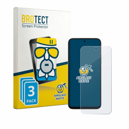 BROTECT - Screenprotector voor Oppo A6t Pro - Folie Beschermfolie Beschermglas matte 3 Stuks