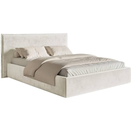 Bedframe Esmay velvet 140 x 200 cm | NADUVI Collection