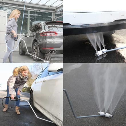 R+M Suttner - Professionele Roestvrijstaal Chassis Cleaner – Hogedruk Bodemreiniger - Black&Decker