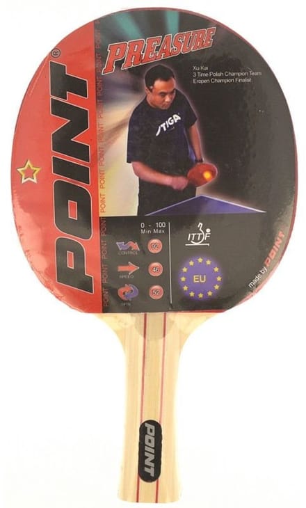 Point Preasure Tafeltennisracket - Ideale controle voor beginners
