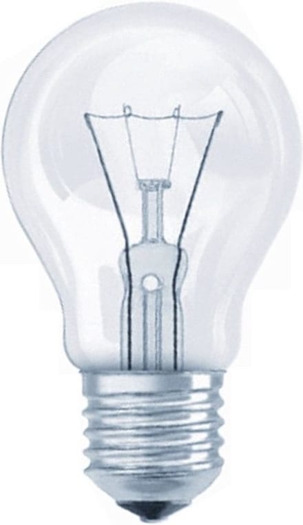 3x Standaard gloeilamp helder 40W E27 grote fitting Dimbaar