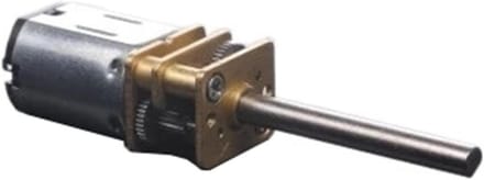 Gelijkstroommotor - Miniature motor - Hobby projecten - Met reductie - 20mm as - Metaal