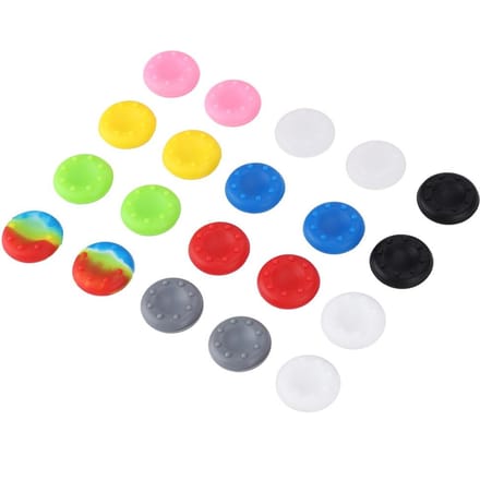 20 Stuks Controller Accessoires Joystick Antislip Dop Hoesje voor PS2 PS3 XBox One 360 red