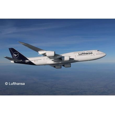 Revell Modelbouwpakket Vliegtuigen - 03891 Boeing 747-8 - Lufthansa - New Livery Plastic - 1:144 - Modelbouw