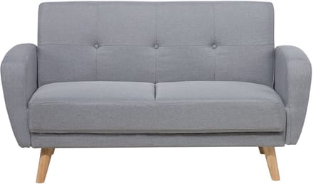 FLORLI - Slaapbank - Lichtgrijs - Polyester