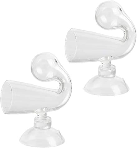 Allecta - Glas CO2 Tester voor Zoetwater Aquarium Planten - 2 Stuks - Drop Checker