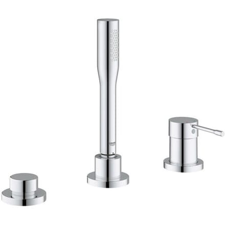 Grohe Essence New 3-hole bath combination without spout 19976001