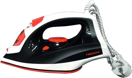 Necchi NCL-668 Stoomstrijkijzer – 2600 W, Keramische Zoolplaat, Sproeistoom & Instelbare Temperatuur – Krachtig en Efficiënt