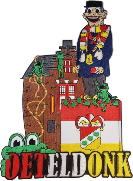 Fjesta© Oeteldonk embleem - Rugembleem Knillis