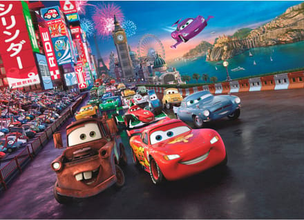 Fotobehang Cars Race