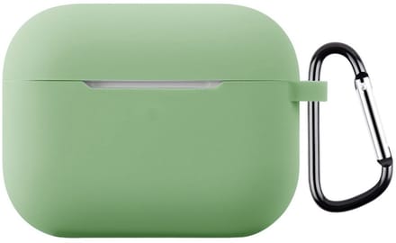 Hoesje Geschikt voor AirPods Pro 3 - Dun Siliconen Case - Matcha Groen