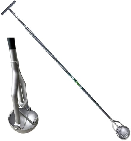 Synx Tools Putschep Rond 13 CM- schep - rioolschep - Totale lengte 153cm - Tuin