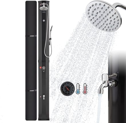 AREBOS 60 L Zonnedouche zwembaddouche camping tuindouche buitendouche regendouche
