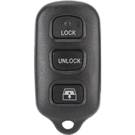 Télécommande d'entrée sans clé Porte-clés Adapté pour Toyota 4Runner 1999 2003 black