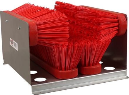 EquiRoyal - Schoenveger - Rood - 3 borstels